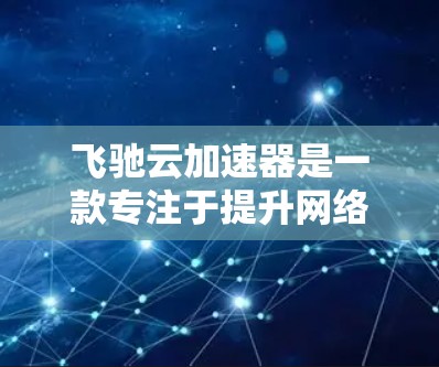 飞驰云加速器是一款专注于提升网络速度和保障数据安全的云加速软件，特别适合需要长期在线访问的用户，如商务人士、学术研究人员和旅游爱好者。它通过加密传输、多设备支持和数据安全措施，帮助用户在海外高效访问