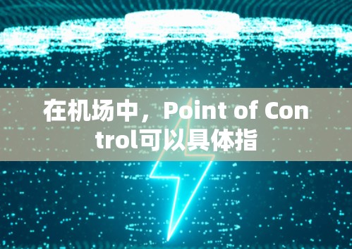 在机场中，Point of Control可以具体指