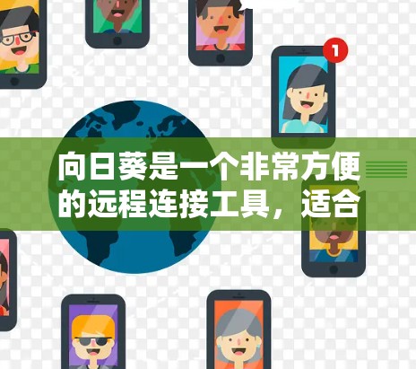 向日葵是一个非常方便的远程连接工具，适合需要同时连接多设备的场景。以下是向日葵的主要特点和使用步骤