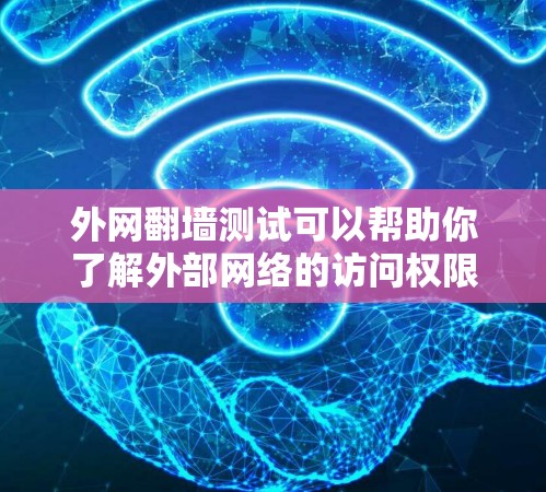 外网翻墙测试可以帮助你了解外部网络的访问权限和安全问题。以下是一些步骤和方法，你可以用来测试外部网络的访问权限